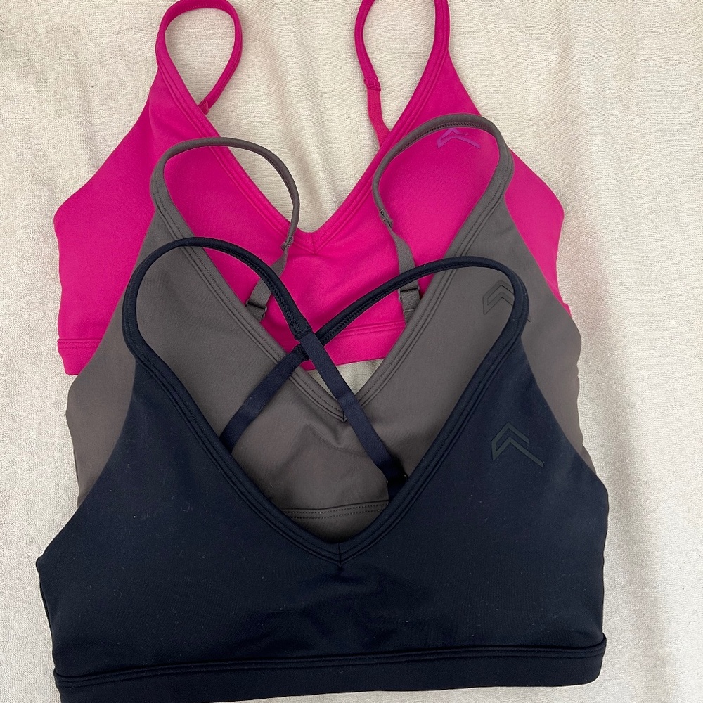 Bundle of 3 Oner Active Timeless Strappy Bralettes, S